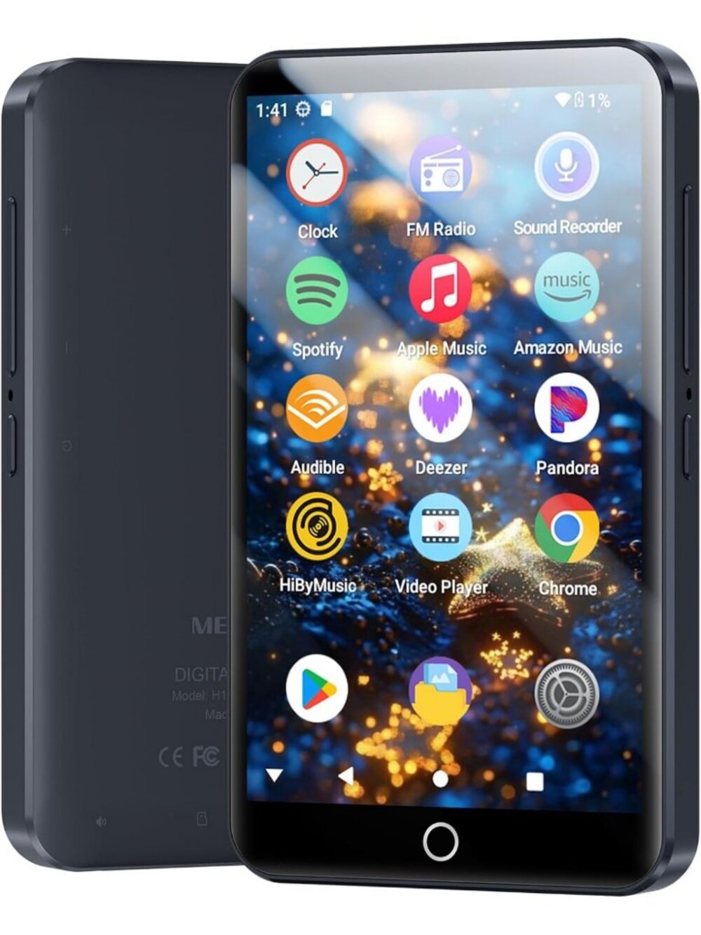 Android MP3 Player 13MP Camera, 4” Touch Screen, 3GB/32GB, Bluetooth & WiFi